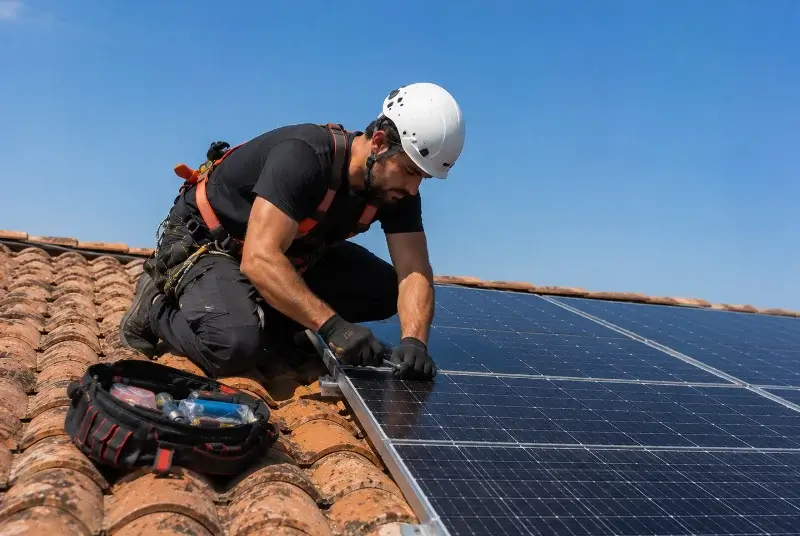 Maintenance et monitoring de panneaux solaires à Morsbronn-les-Bains